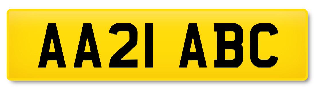 This is a 2021 number plate, and it can't be fitted to a 2010 vehicle