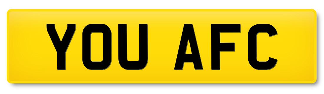 Image to represent Arsenal number plates