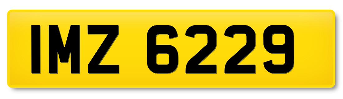 IMZ number plate