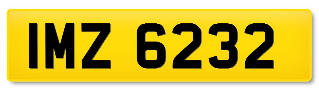 IMZ number plate