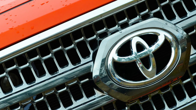 Photo to represent Toyota number plates