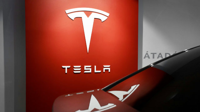 Photo to represent Tesla number plates