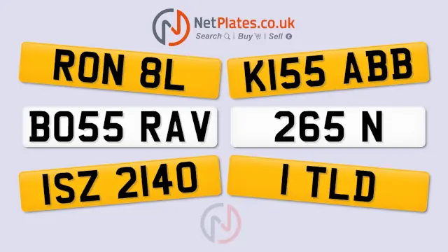Steering wheel representing article on number plate formats