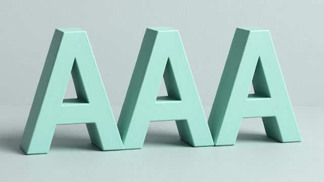 Three letter A characters in a row